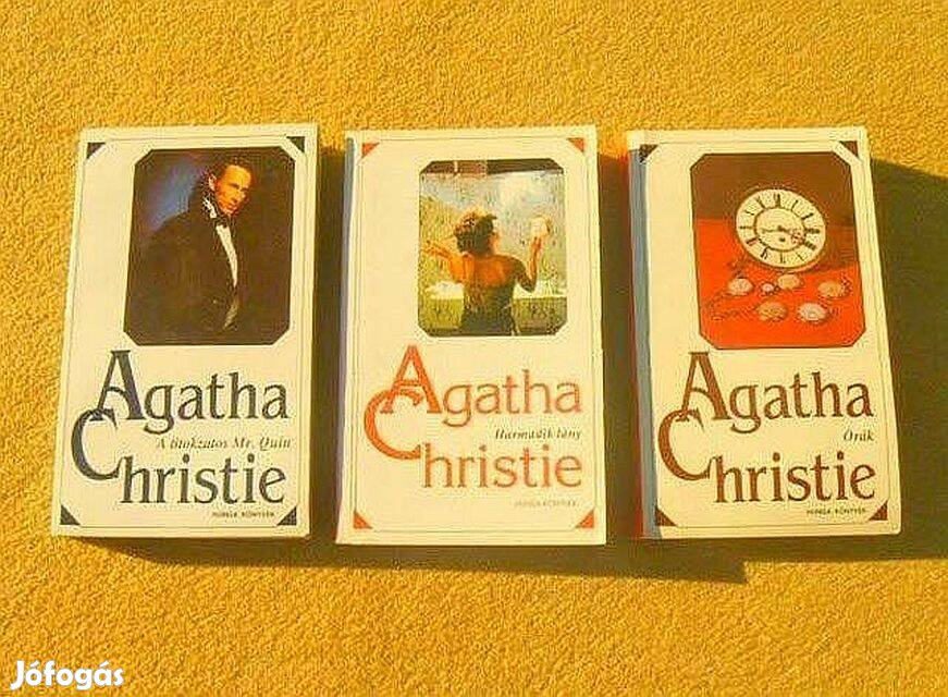 Agatha Christie könyvek - (4 kötet)