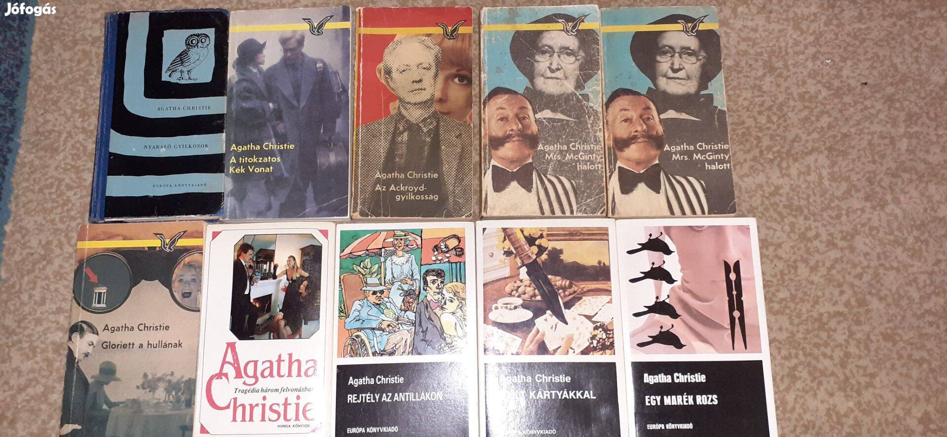 Agatha christie könyvcsomag