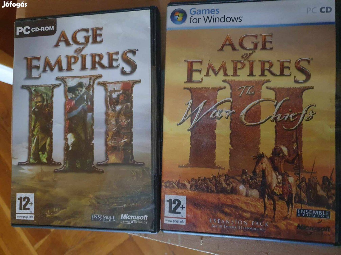 Age of Empires 3:The War Chiefs PC játék, 2 változat egyben