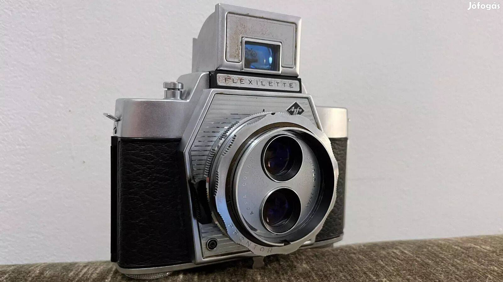 Agfa Flexilette 35mm TLR kompakt fényképezőgép