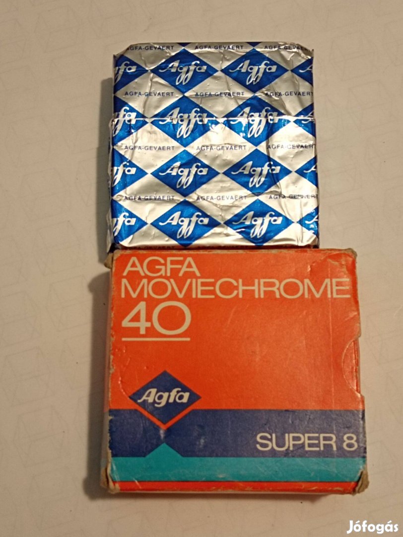 Agfa moviechrome 40 Super 8, lejárt mozifilm