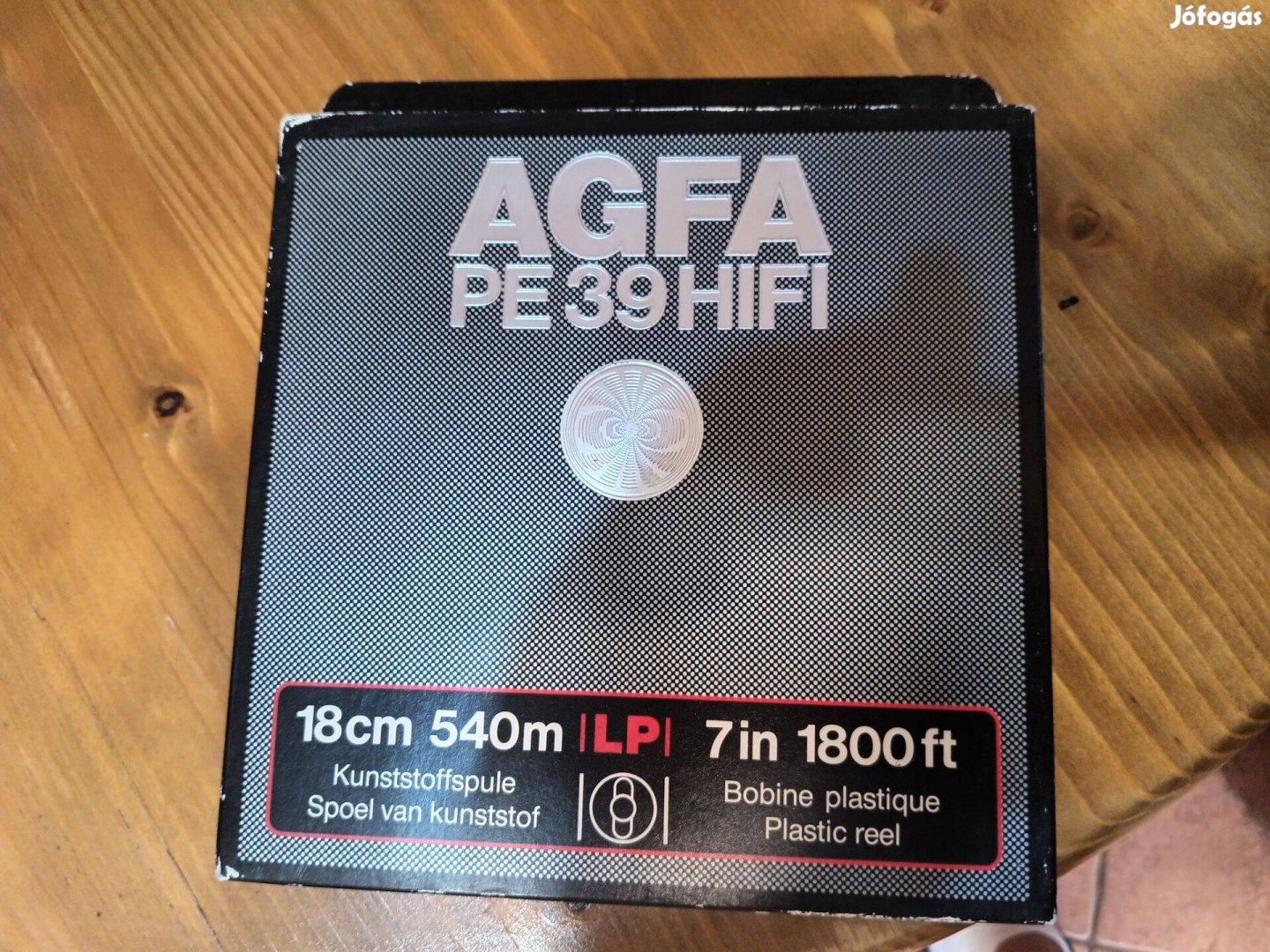 Agfa új 18cm-es magnószalag eladó