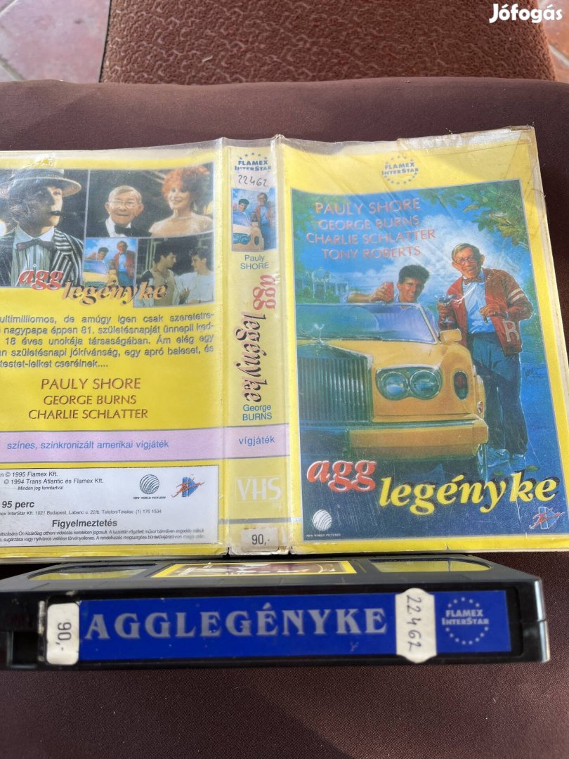 Agglegényke vigjáték vhs