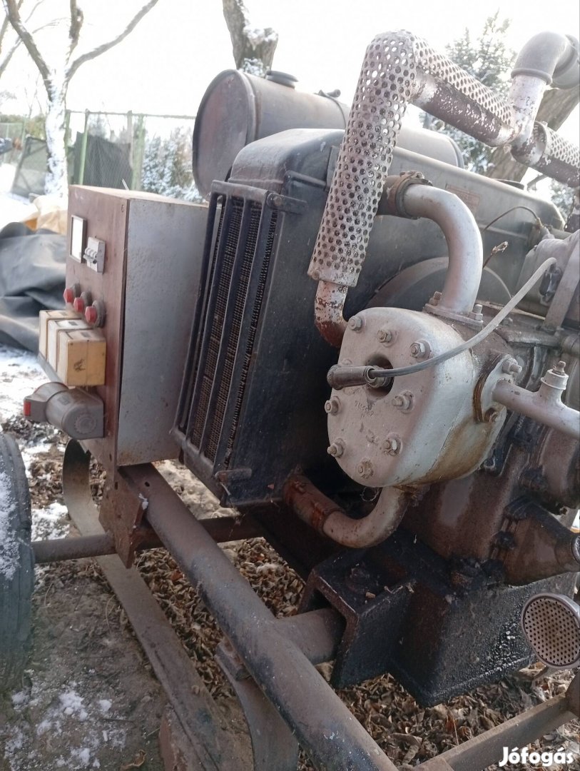Aggregátor áramfejlesztő 220v 380 Benzin gáz üzemű.