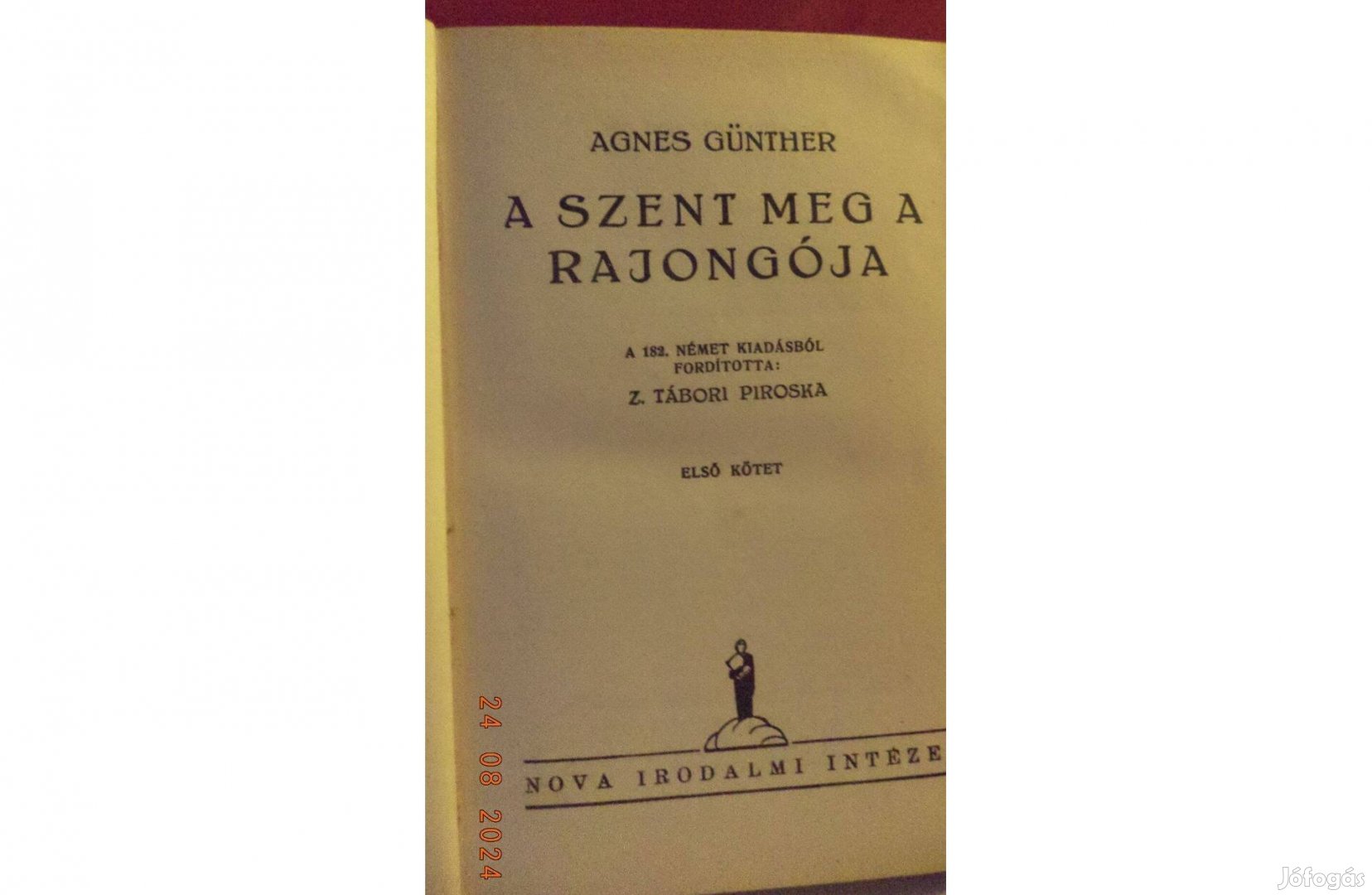 Agnes Günther: A Szent meg a rajongója