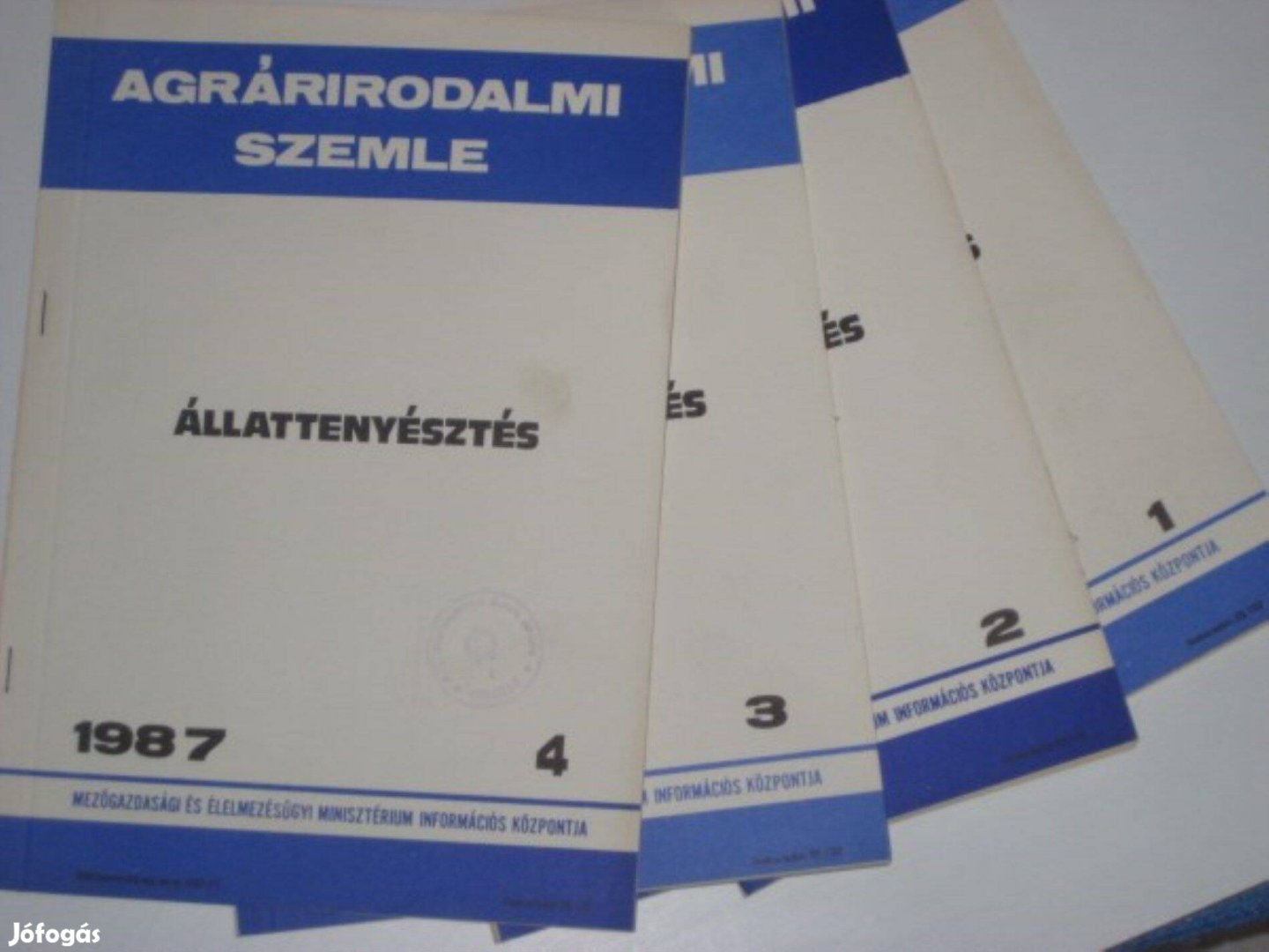 Agrárirodalmi szemle 1987 1.-12. (Állat)