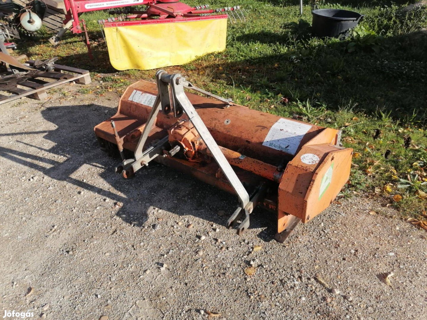 Agrifam 140 cm.-es mulcsozó