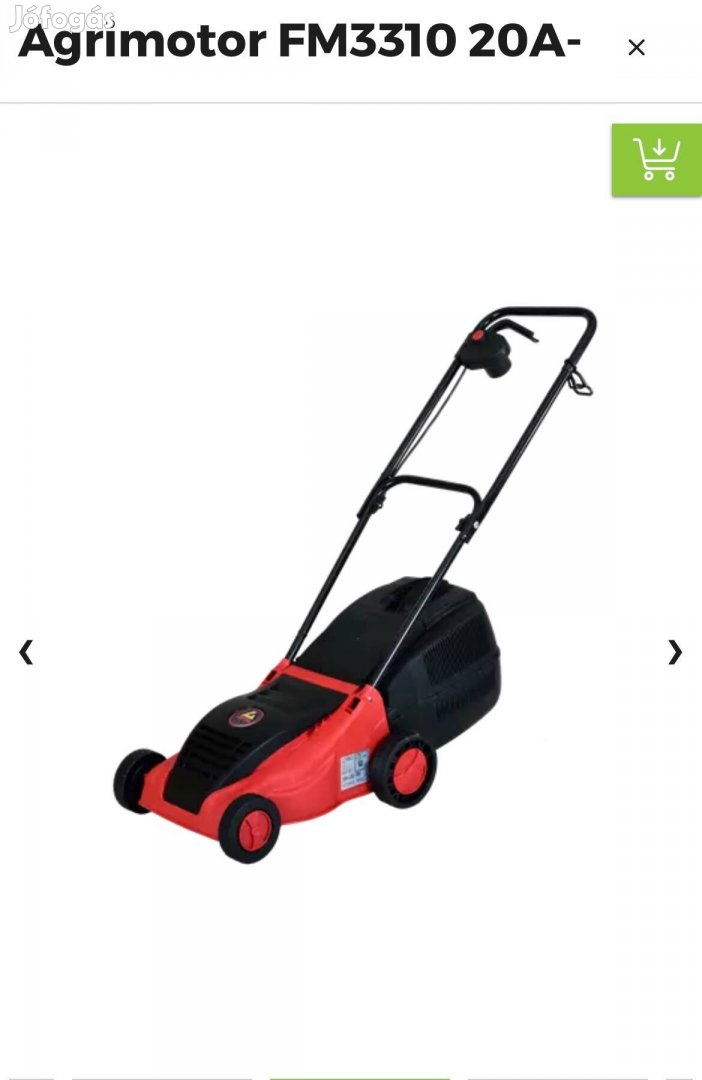Agrimotor 3310 elektromos fűnyíró
