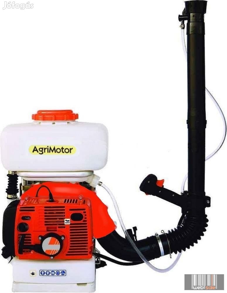 Agrimotor 3WF-600C Benzinmotoros levegős permetező gép, 2 ütemu 59 cm