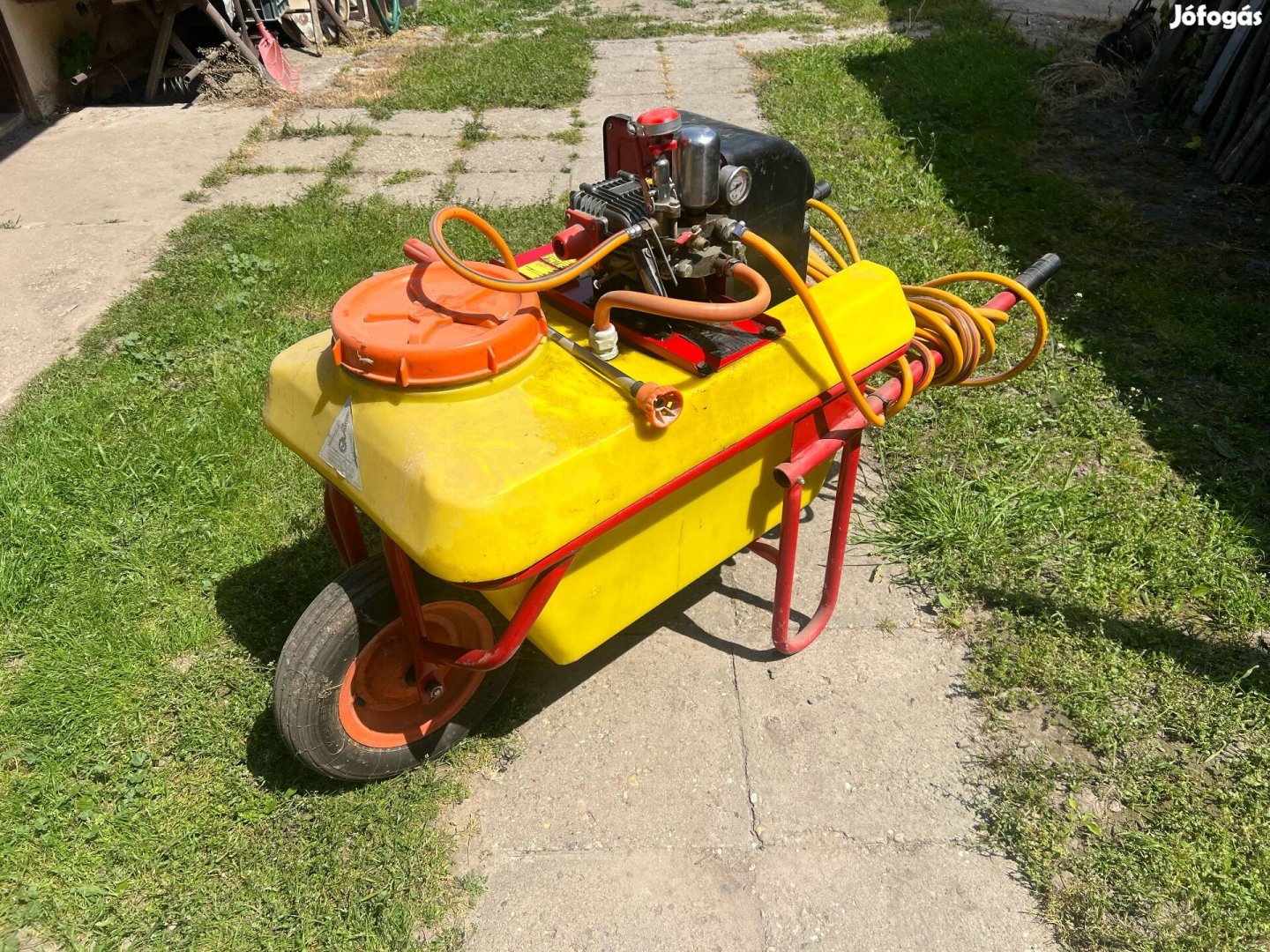 Agrimotor talicskás elektromos permetező (TPE-355) eladó!