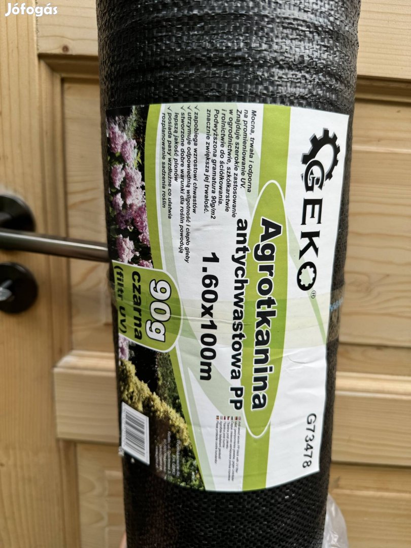Agroszövet (90g), acél leszúró tüske