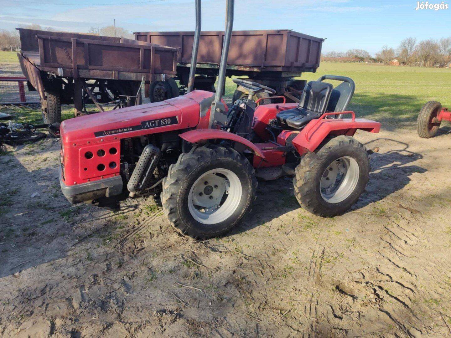 Agt 830-as traktor, kompresszió hiányos