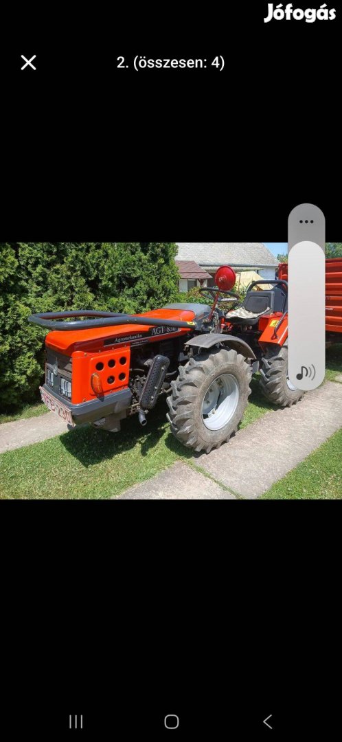 Agt 830 traktor és tartozékai eladóak