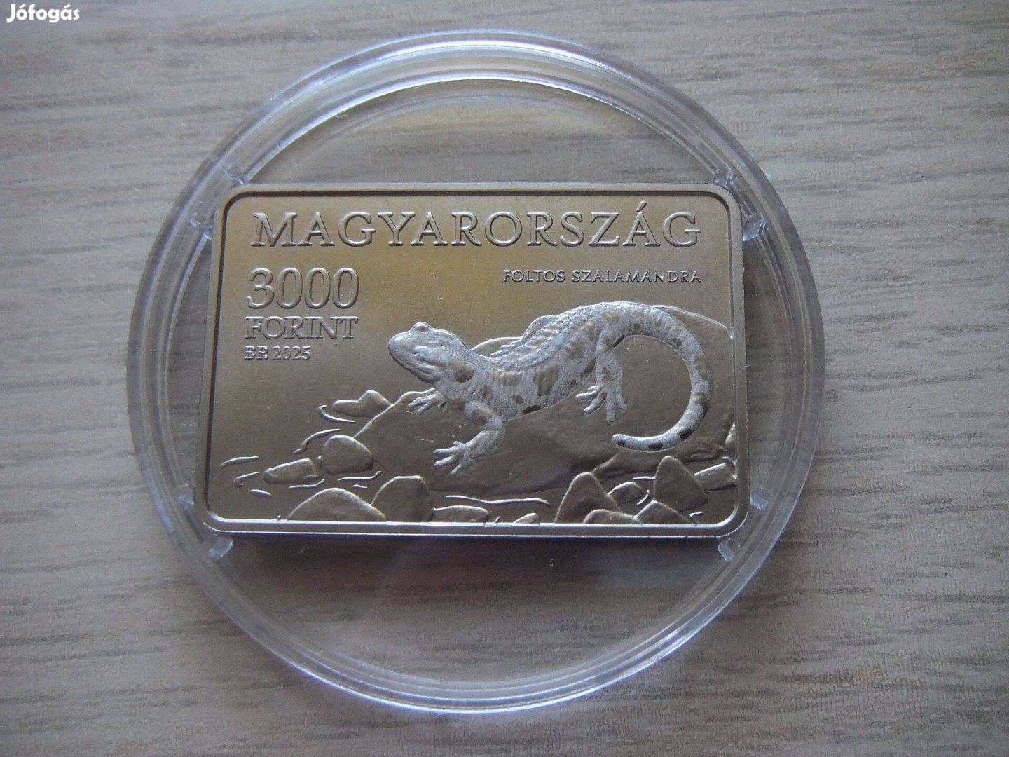 Agteleki Nemzeti Park 2025 Emlékérem zárt kapszulában