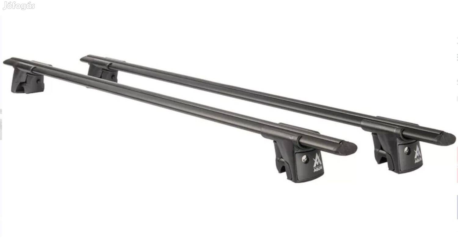 Aguri Runner II AB 120 cm-es fekete tetőcsomagtartó zárható
