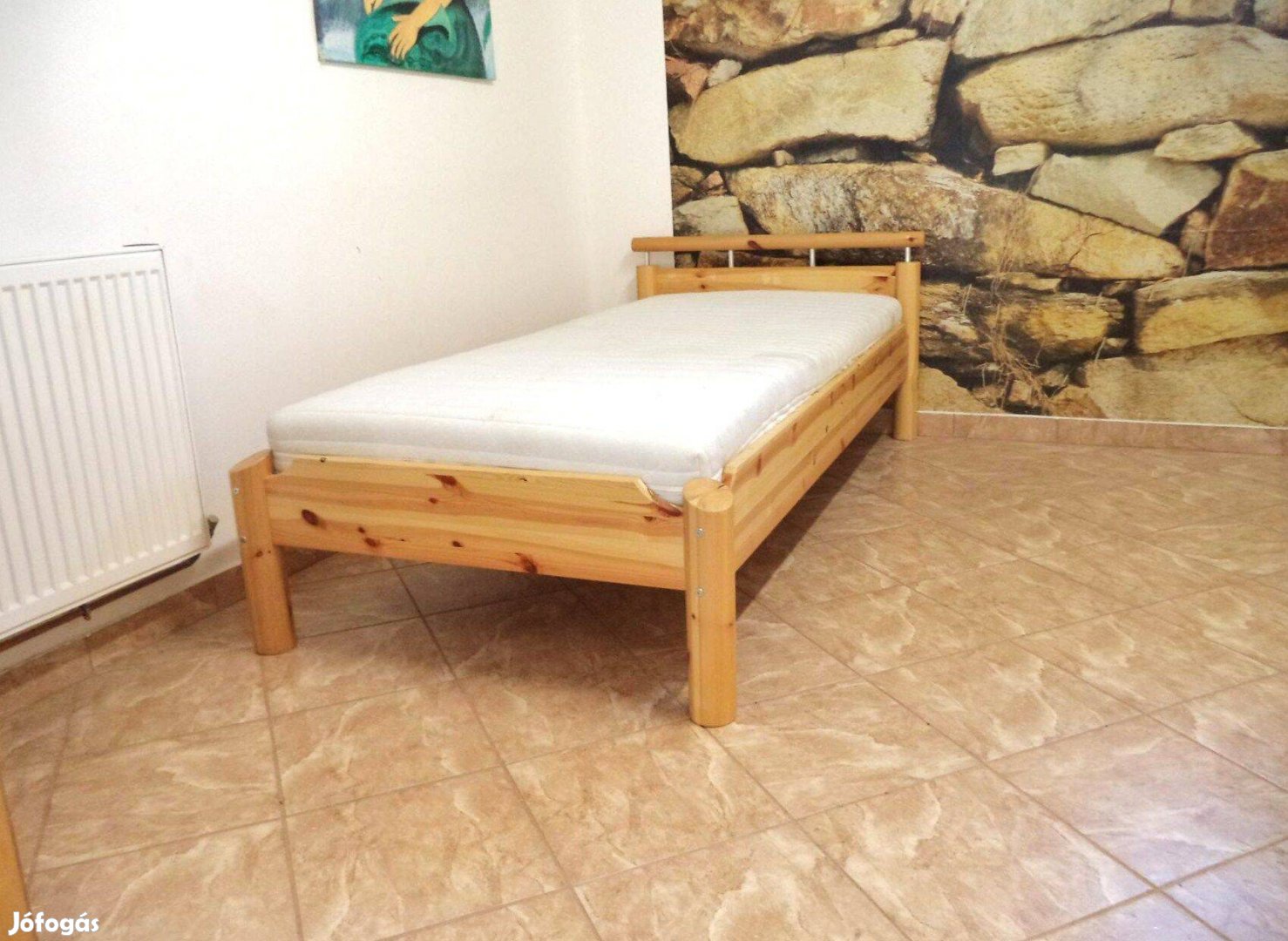 Ágy 90x200 fenyő