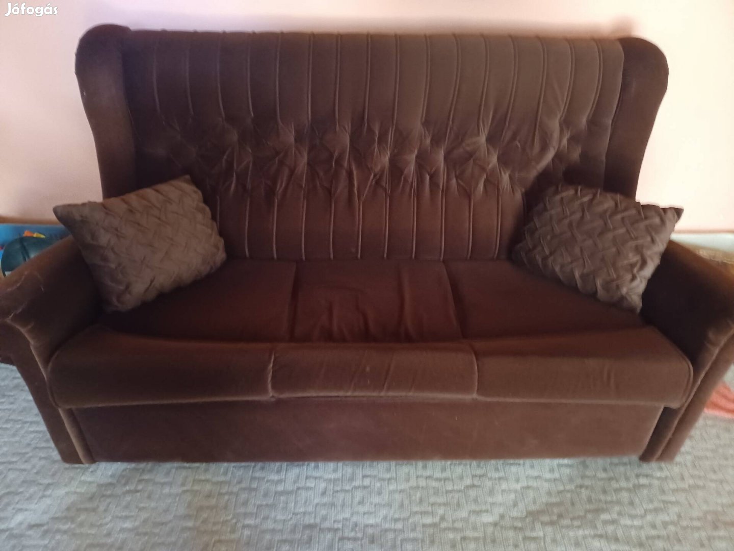 Ágyá alakitható kanapé+ 2db fotel