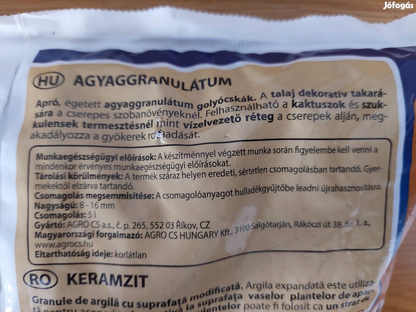 Agyaggranulátum, fátyolfólia, palántázócserép, geotextilia