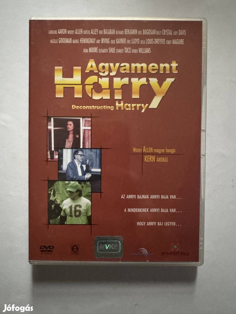 Agyament Harry  dvd