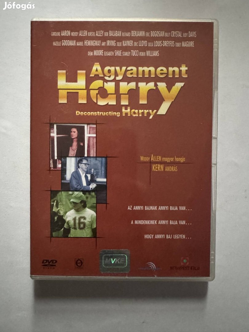 Agyament Harry dvd