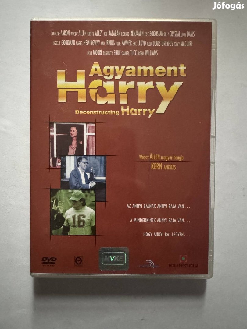 Agyament Harry dvd