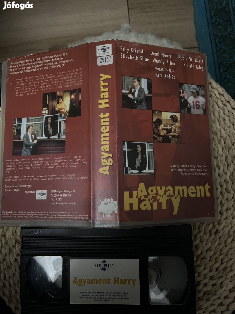 Agyament Harry vhs