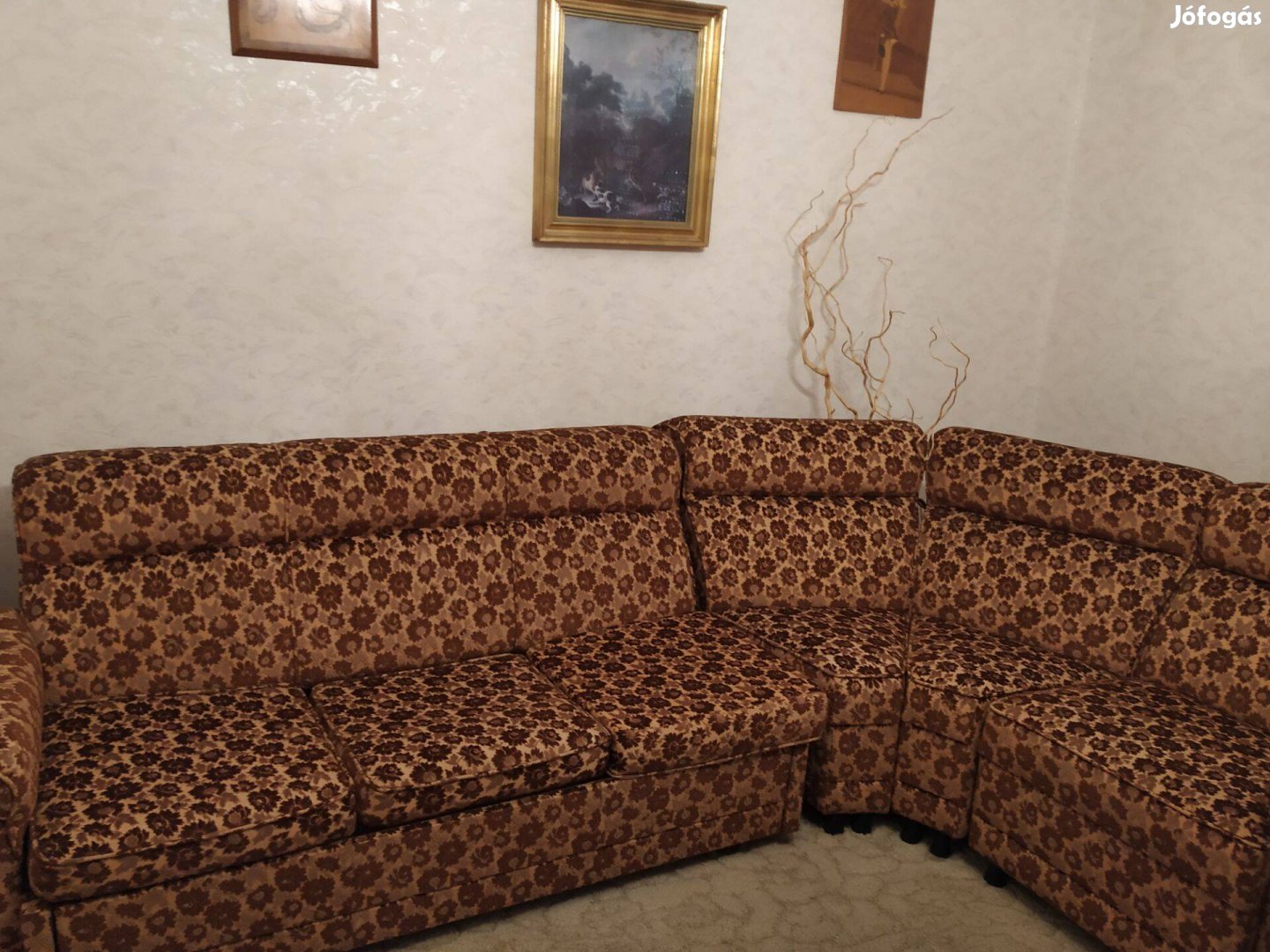Ágyazható sarok kanapé fotellal