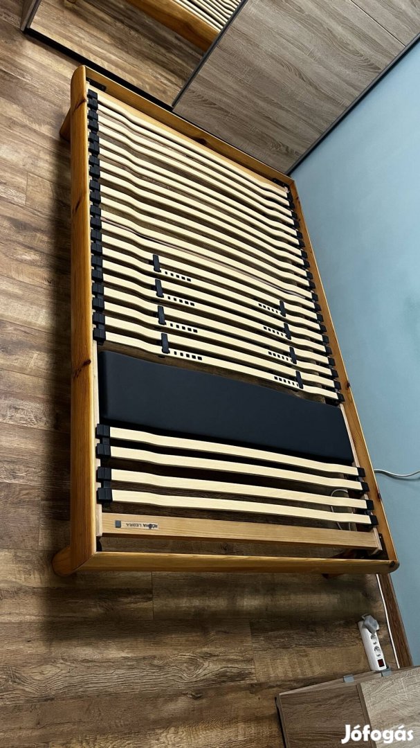 Ágykeret ágyráccsal, matraccal 120x200