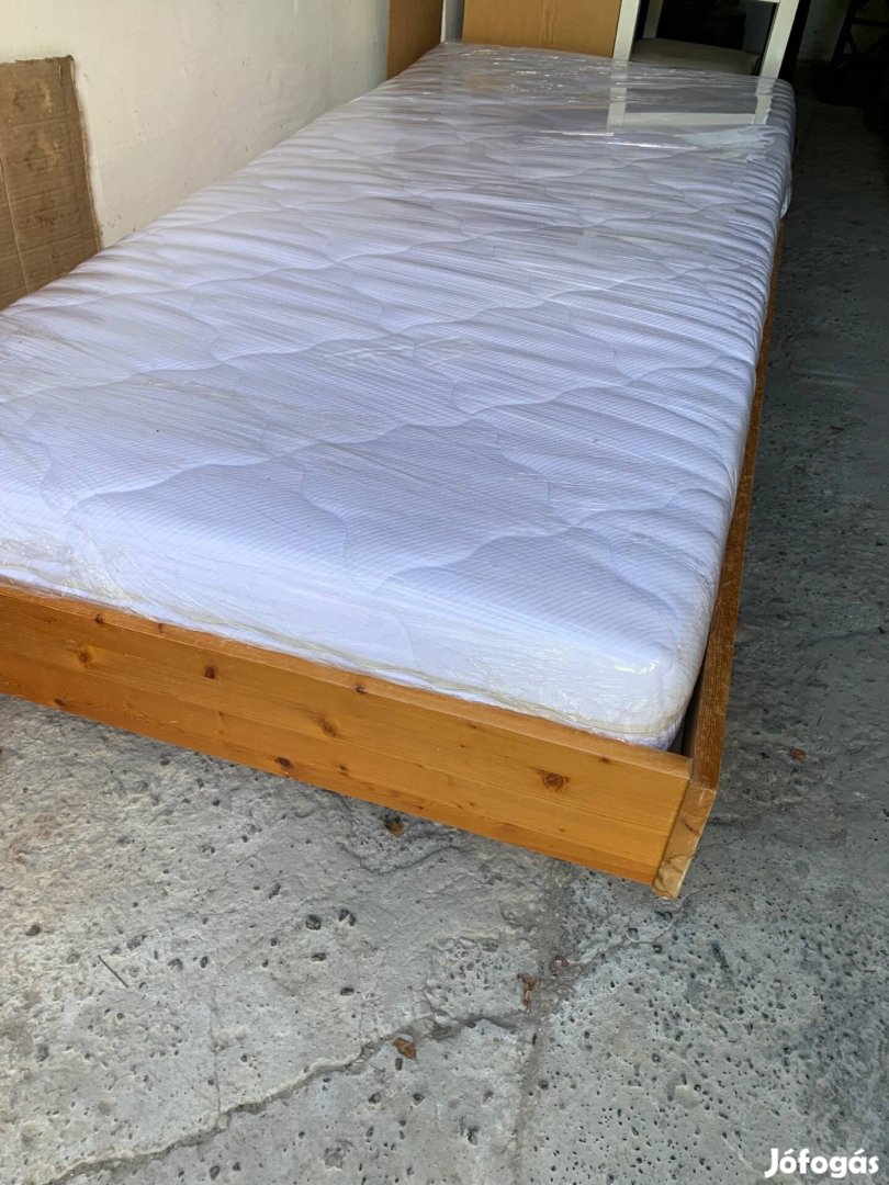 Ágykeret+matrac 90x200
