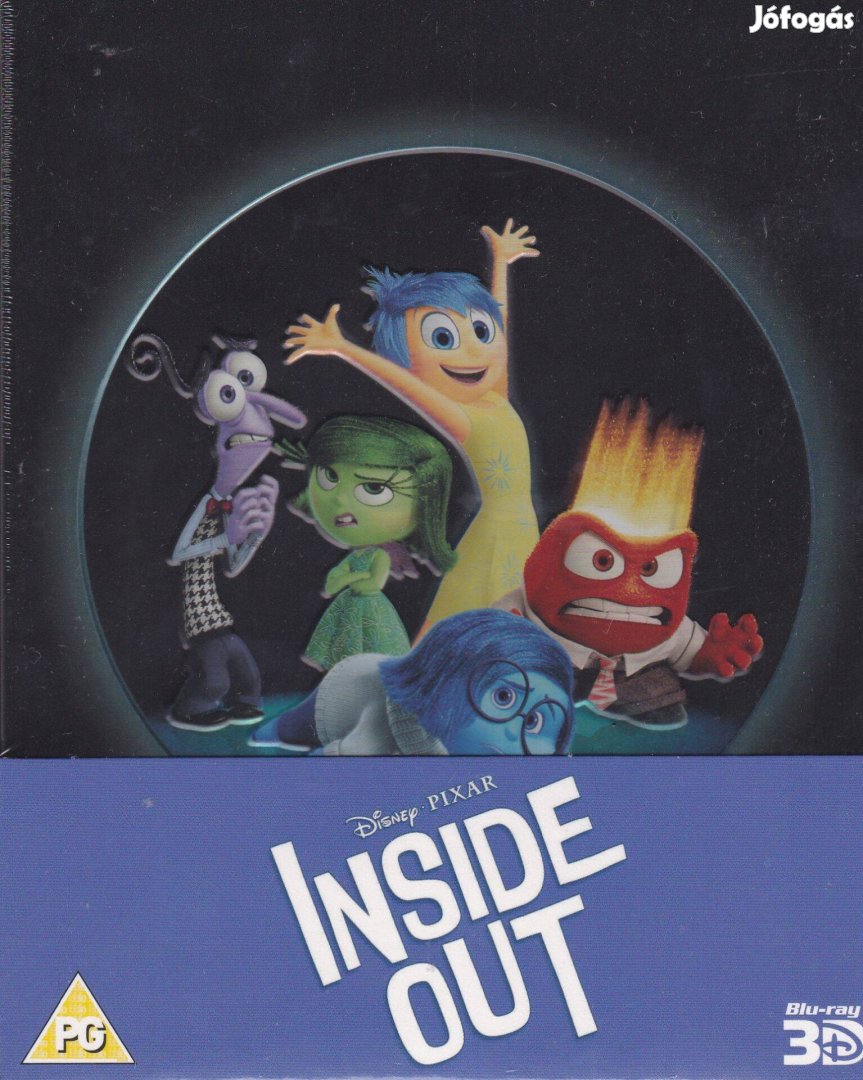 Agymanók (Inside Out) Blu-Ray Steelbook