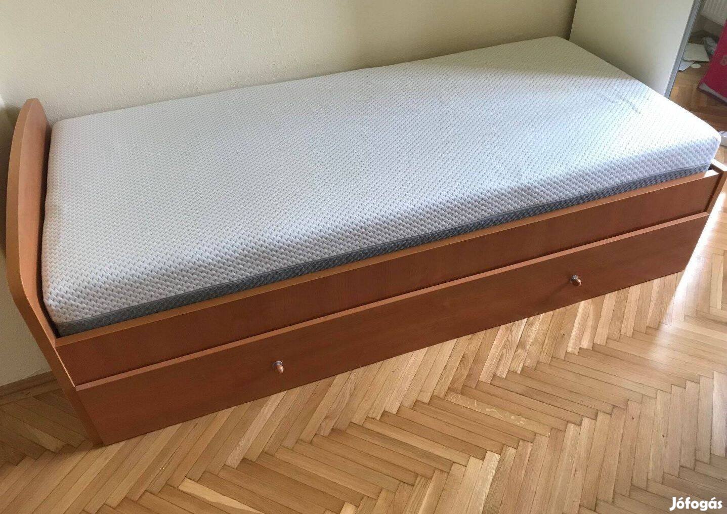 Ágyneműtartós ágy + Jsyk Gold 30F matrac
