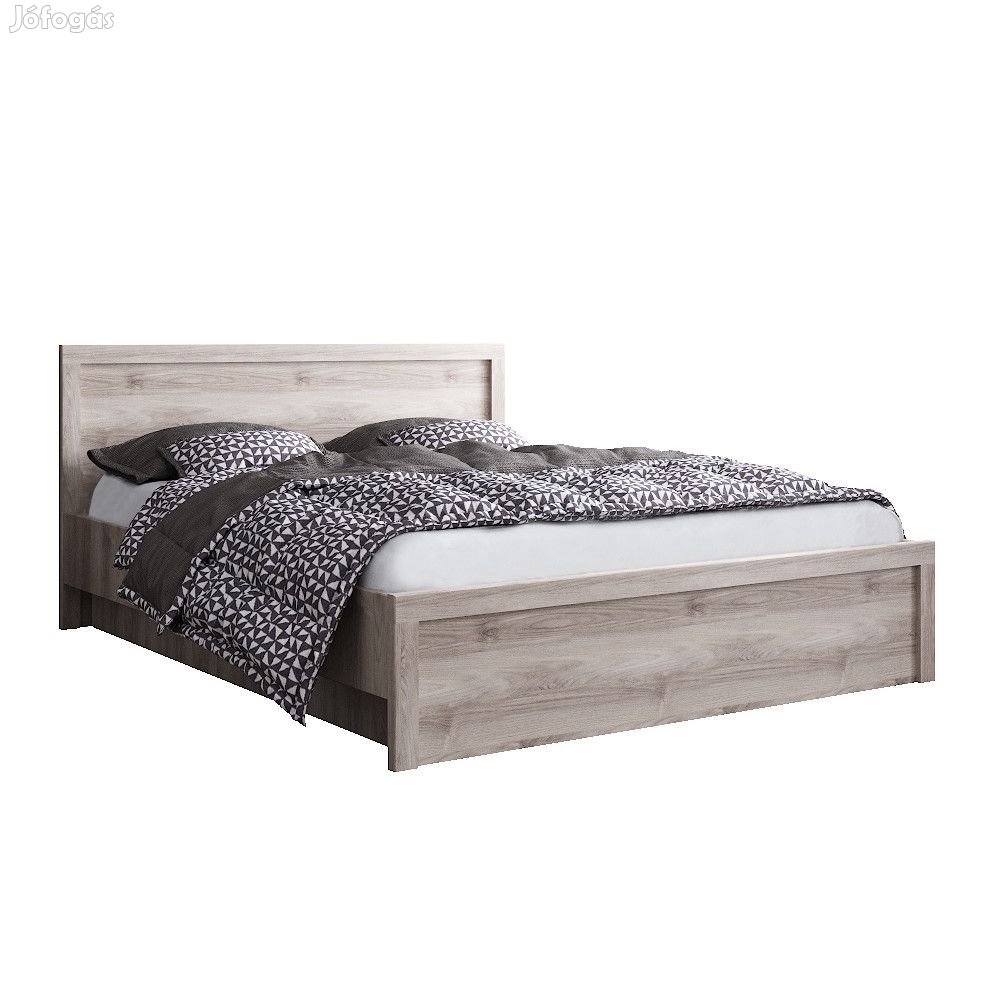 Ágyneműtartós franciaágy 140x200 0000374027