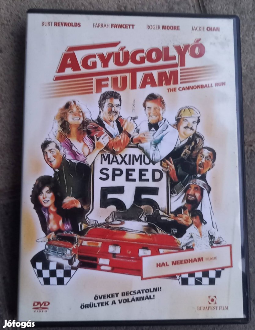 Ágyúgolyó futam - vígjáték dvd - Burt Reynolds