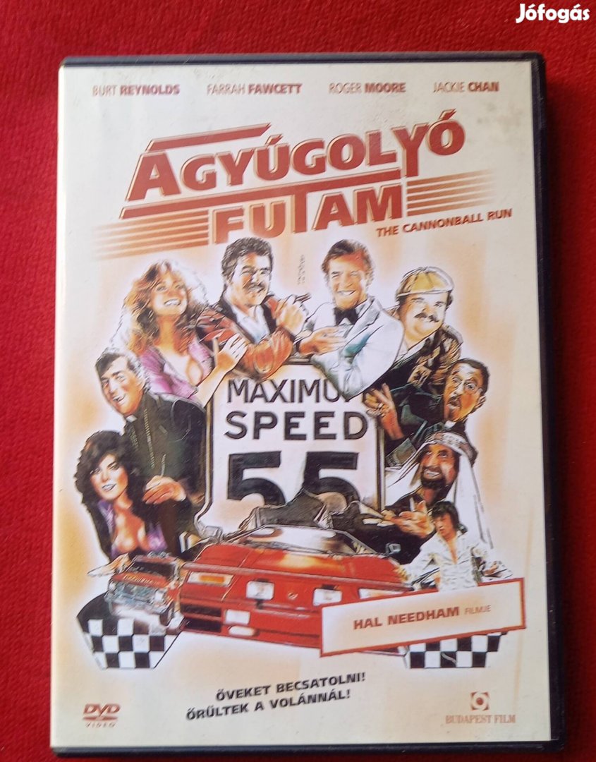 Ágyugolyó futam - vígjáték dvd - Burt Reynolds