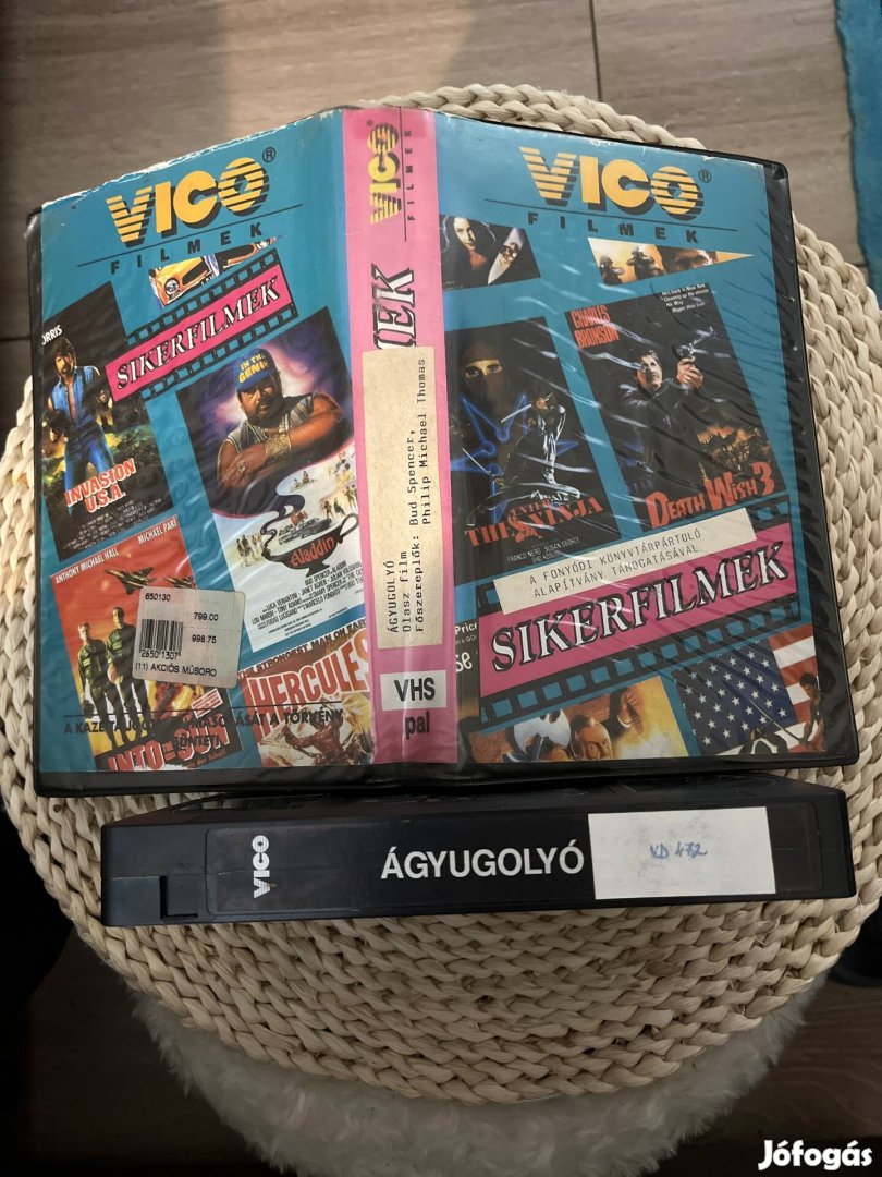 Ágyugolyó vhs Bud Spencer vico