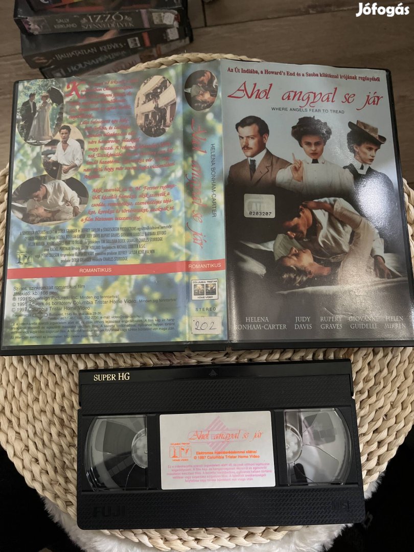 Ahol angyal sem jár vhs film