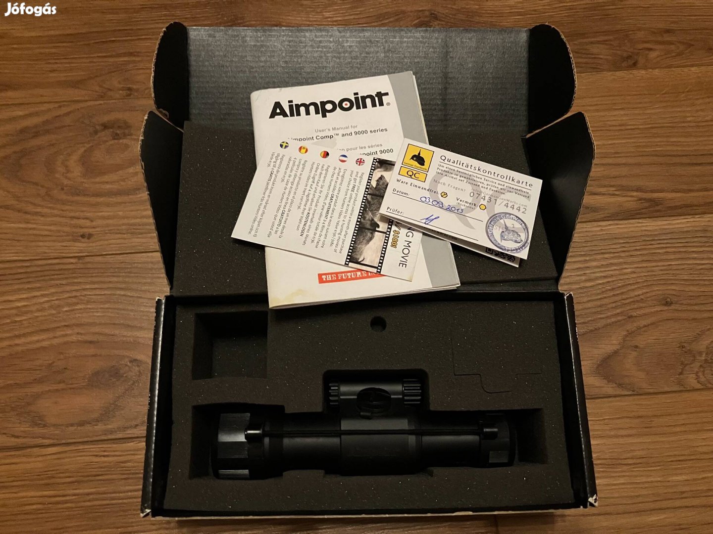 Aimpoint 9000SC NV 2MOA Acet Red Dot Hajtástávcső