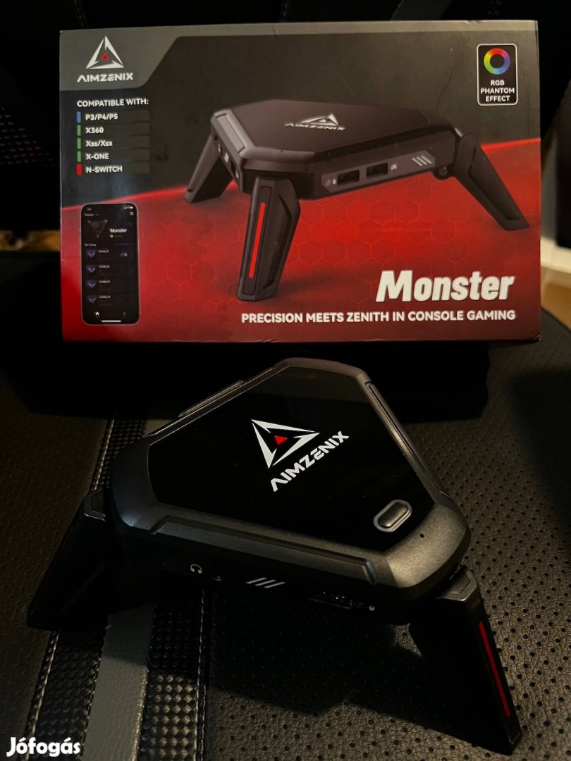 Aimzenix Monster egér billentyűzet adapter PS5 / PS4 / Xbox / Switch