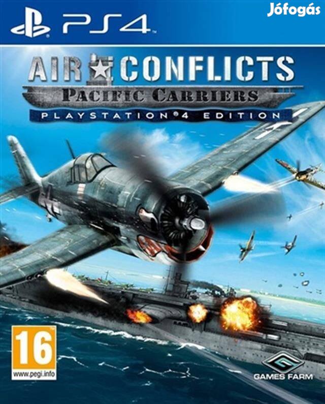 Air Conflicts Pacific Carriers PS4 játék