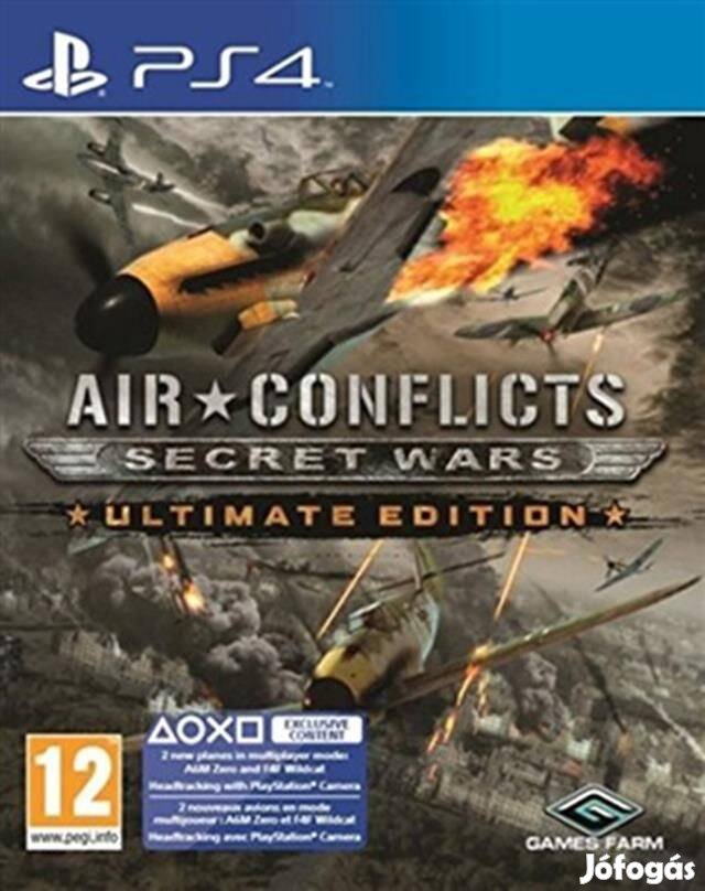 Air Conflicts Secret Wars Ultimate Edition PS4 játék