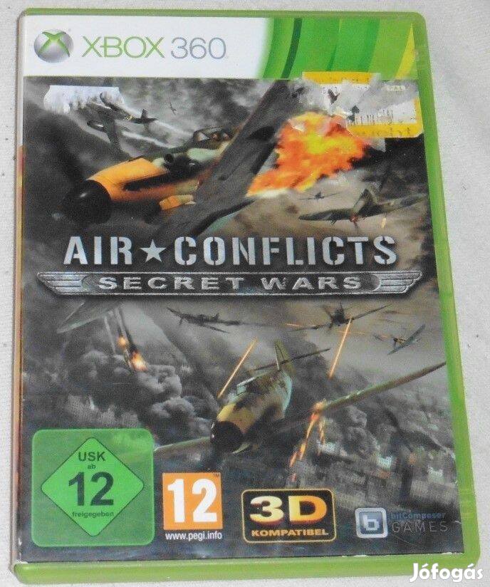 Air Conflicts Secret Wars (II. vh repülős) Gyári Xbox 360 Játék