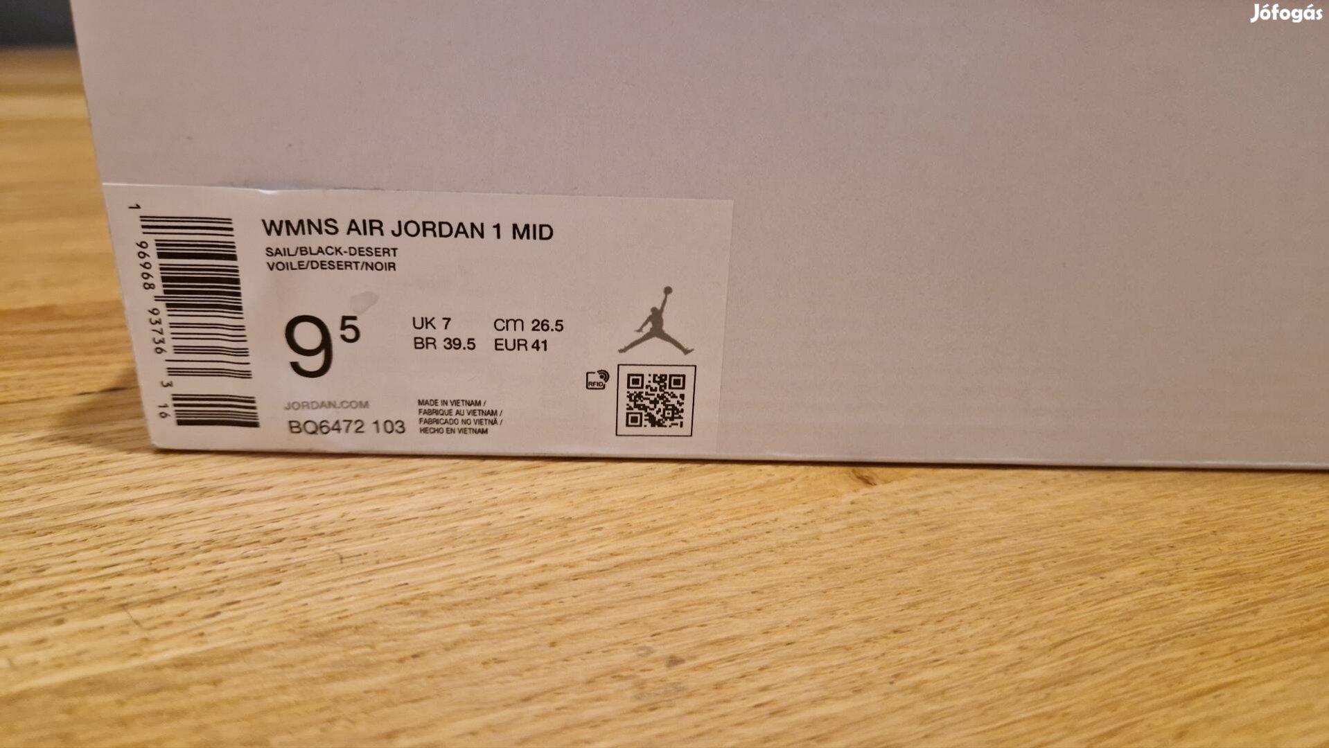 Air Jordan 1 MID, újszerű állapotban!  Uniszex 