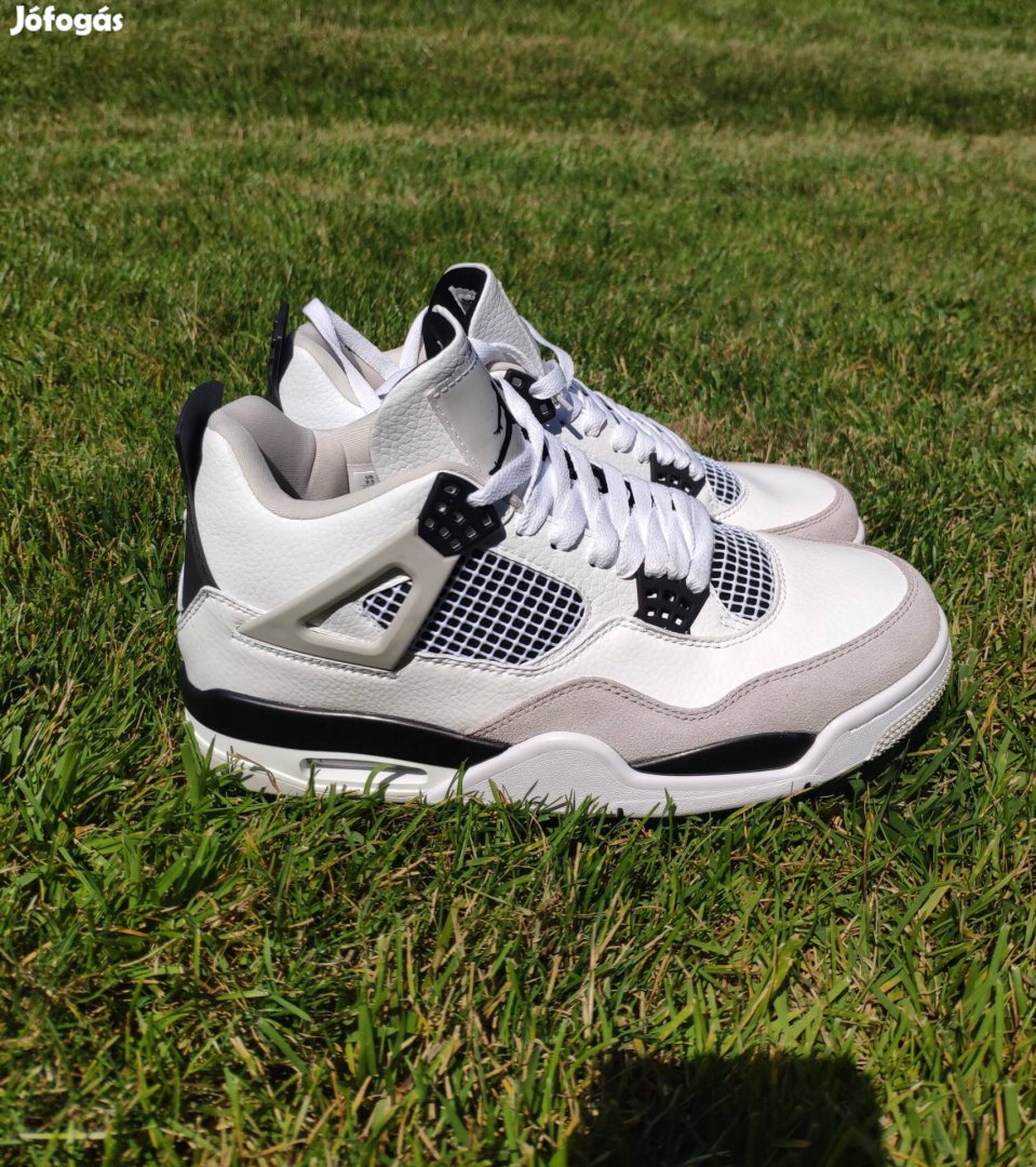 Air Jordan 4 Retro Military White EUR 43 (Eredeti)