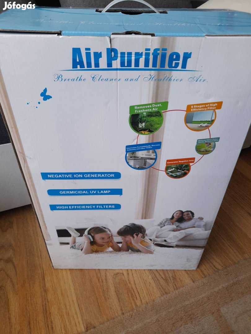 Air Puriffier légtisztító, levegőtisztito. Újszerű  állapotban. 