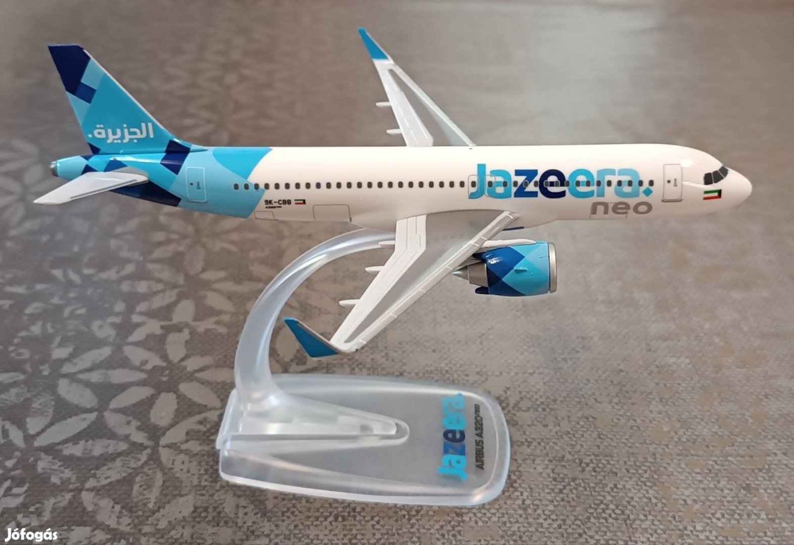 Airbus A320 Jazeera repülőgép modell 1:200