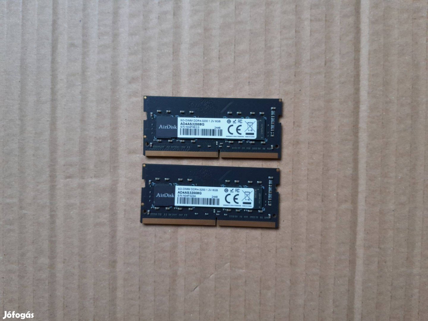 Airdisk/Samsung 16GB (2x8GB) 3200MHz DDR4 Laptop RAM