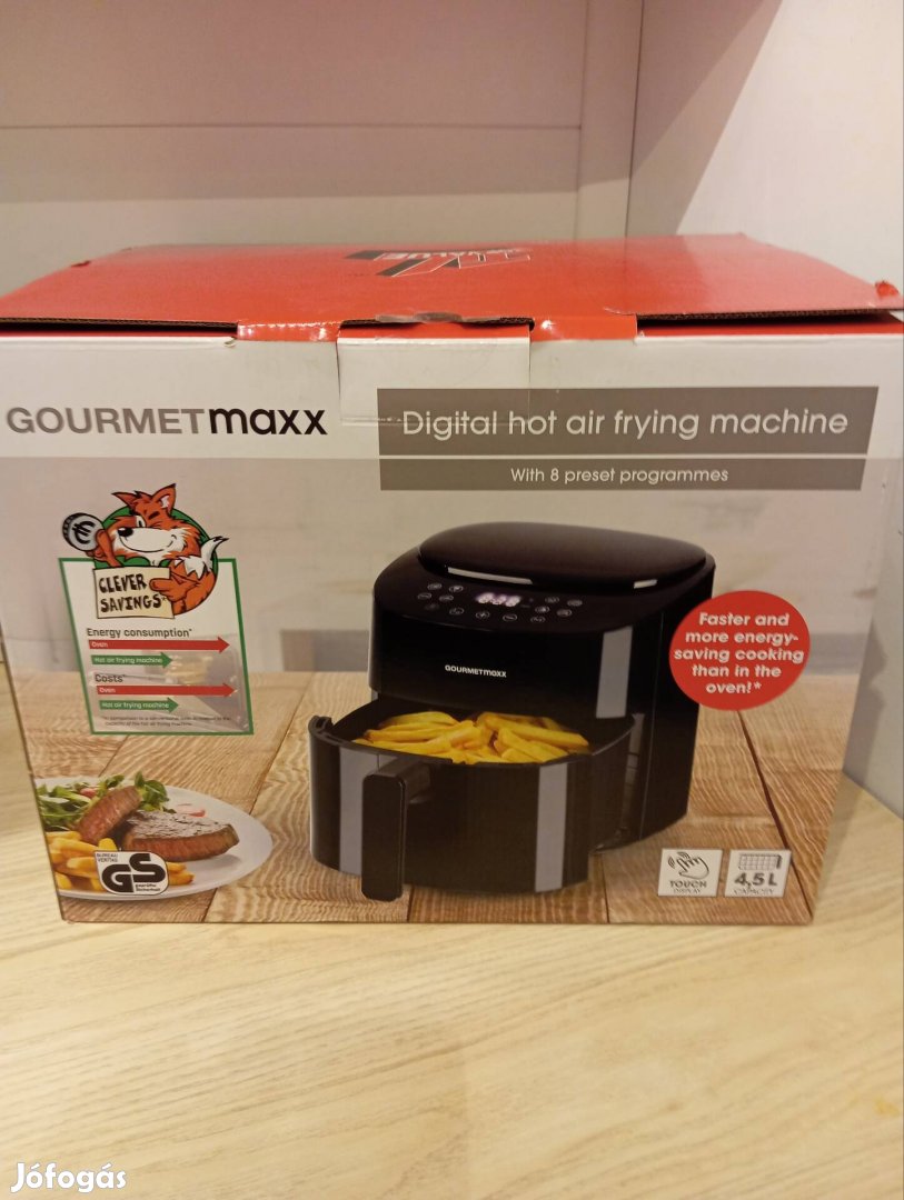 Airfryer új garanciális érintő képernyős csak 9.980.-Ft