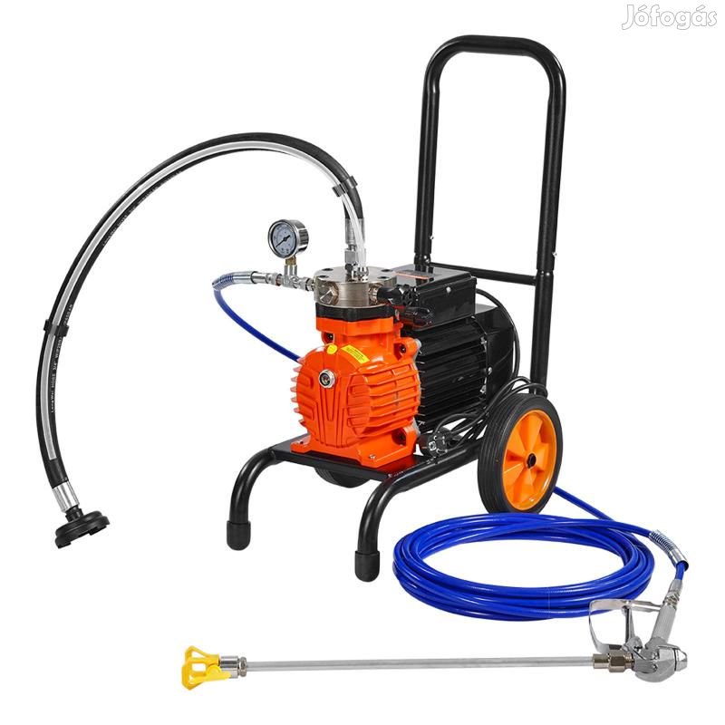 Airless membrános festékszóró  900W, 1,8 l/perc, 124 bar