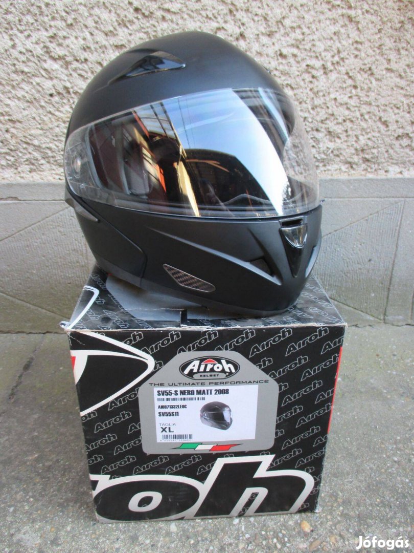 Airoh SV55-S Nero Matt bukósisak