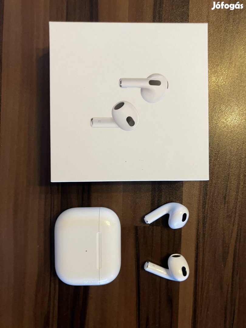 Airpods 3. Generáció, lightning töltőtokkal